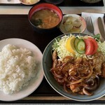 大益ドライブイン - ガッツスペシャル定食¥1,200