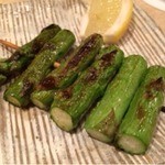 鳥しき - 2013.11.  アスパラ