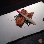 炭火鉄板焼　杜季 - サーモン