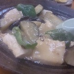 とんぷら - なす豆腐味噌煮600円