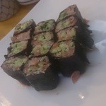 とんぷら - 鮪中落ち巻き600円