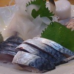 とんぷら - シメサバ600円・かわはぎ900円