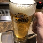 朝鮮飯店 - 生ビール