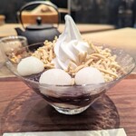 たねや茶屋 - 栗パフェ