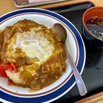 名代 富士そば - スープも付きます