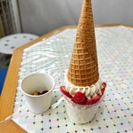 羊鳴軒 - 料理写真:ソフトクリーム５００円税込