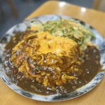 カフェ・ド・ラーク - カレー・ソース オムライス