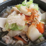 Resutoran Shikine - 豚肉いっぱいの豚汁