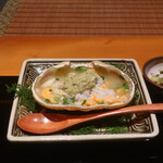 日本料理 幸庵 - 松葉ガニと蟹味噌の雑炊