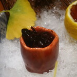 日本料理 幸庵 - 鮑肝の醤油煮