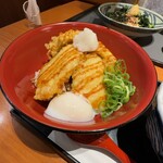 そばと和食 麦福 - 料理写真:鶏天の親子丼