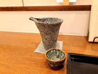 Soba Takashima - ⚫七笑  純米吟醸しぼりたて生原酒（長野）