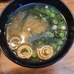 和食処 秀 - 釜めしセット(味噌汁)