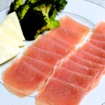 モスバーガー - 介添えの生ハム＆チーズ(笑)