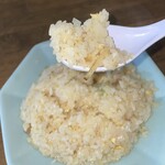 味の大進 - ヤキメシ　リピ　細かい豚の脂に味がついている