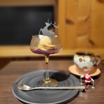 デザートカフェ ハチドリ - 大人のキャラメルポワールと紅茶 ティンプラ