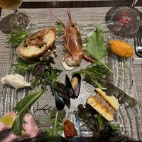 キャトルラパン - これだけで2杯飲めます！盛りだくさんで具材も豪華な前菜プレート！