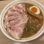 まるぎん商店 - あごそば細麺盛りチャーシュー