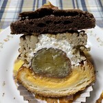 ブーランジェリー スドウ - 栗の美味しさを味わえるデニッシュです。