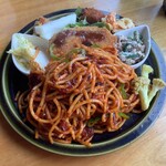 カメイノ食堂 - 喫茶店のナポリタン