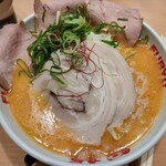 博多風龍 - 料理写真:濃厚味噌ラーメン＋チャーシュー追加