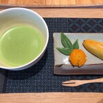 仙巌園茶寮 - 抹茶と菓子980円