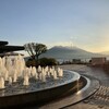 城山ホテル鹿児島 - 桜島と朝日