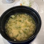 Hamazushi - クーポンで無料のアオサの味噌汁