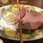 Italian Kitchen VANSAN - 前菜5種盛り合わせ　フルーツのカプレーゼが美味しかったです