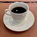 黒船亭 - 食後は、Bセットのホットコーヒー