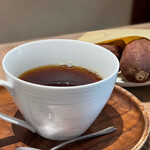 吉岡茶房 - 本日の珈琲やきいもセット