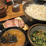 むさしの エン座 - 焼豚釜揚げ（大盛）+おしぼり