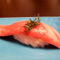 人形町今半 新宿第一生命ビル店 - 牛握り