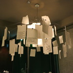 カンテサンス - ユニークな照明ですね　(2013/12)