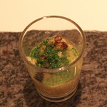 カンテサンス - 蓮根とトリッパのスープ　(2013/12)