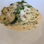 ボーノ - 旬野菜のクリームソース　近景