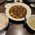 直家   - 麻婆豆腐定食　１０５０円