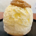 こひる庵 - 干しうめあん味見氷200円