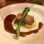 Mizuiro Shokudou - 魚料理：鐘崎産甘鯛の鱗焼き