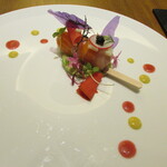 Derire - 寒ブリとサーモン キャンディ仕立て