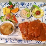 Nitaro To Enthiwan - ロースカツカレーセット