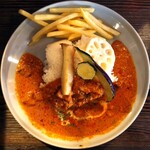 西千葉イタリアンカフェ DEAR FROM - トマトチキンクリームカレー