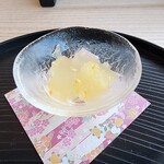 舞妓飯 - 柚子のゼリー