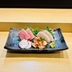 錦寿司 - 刺し盛り