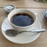 Wakanouracafe Malerei - 和歌の浦ランチプレートのホットコーヒー