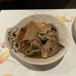 郷土料理ともん - 鍋（猪肉・多種のきのこ・山菜など）