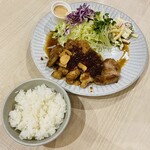 Daishokudou - 「トンテキ定食」1,250円税込み♫