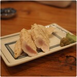 鳥焼き 大塚あけつげ - ささみのタタキ