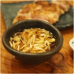 鳥焼き 大塚あけつげ - もも肉のタタキのタレ