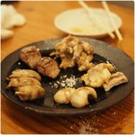 鳥焼き 大塚あけつげ - 内臓5点盛り